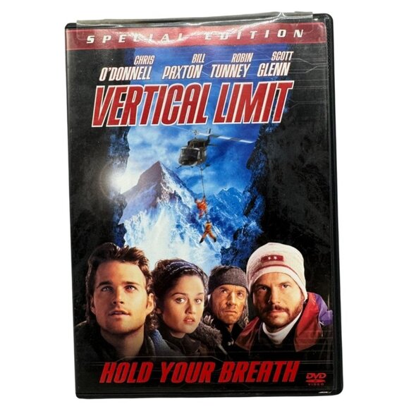 vertical limit DVD English Columbia pictures 124 minutes PG13 action READ - Picture 1 of 3